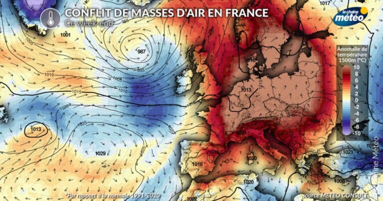 Spanish Plume : un phénomène météorologique à l’origine de violents orages en France