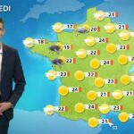 Canicule persistante à l&rsquo;est et alertes orageuses pour le week-end.