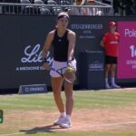 Muchova atteint la finale après sa victoire sur Osaka en demi-finale.