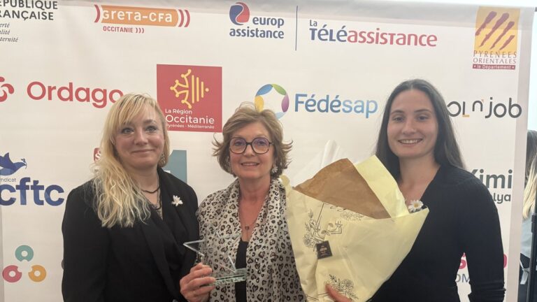 Meilleure assistante ménagère de toute l’Occitanie, une première reconnaissance professionnelle.