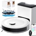 Lefant M2 Plus : Aspirateur Robot 6000Pa avec Navigation Laser et Vidage Automatique