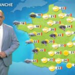 Canicule persistante à l&rsquo;est, risques d&rsquo;orages et de grêle ce dimanche