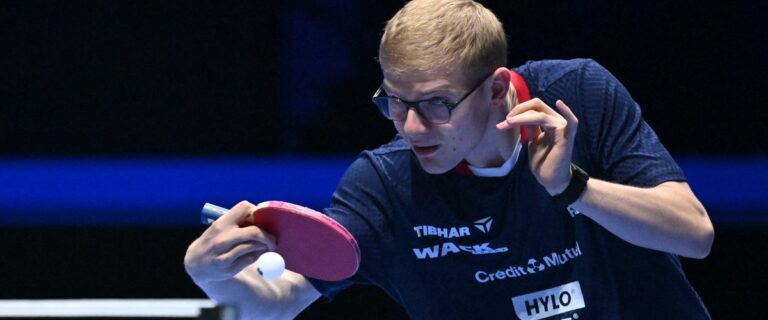 Félix Lebrun se qualifie pour le deuxième tour du US Grand Smash à Los Angeles.