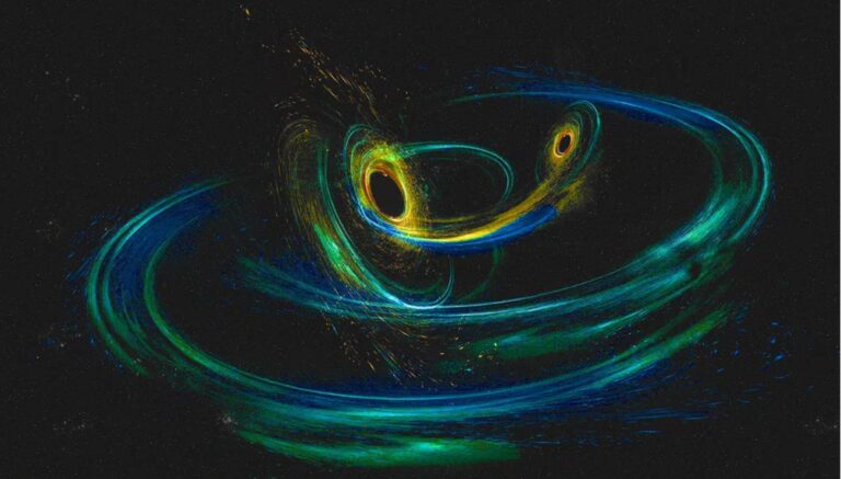 Fusion de trous noirs massive détectée par des astronomes européens dans l’univers.