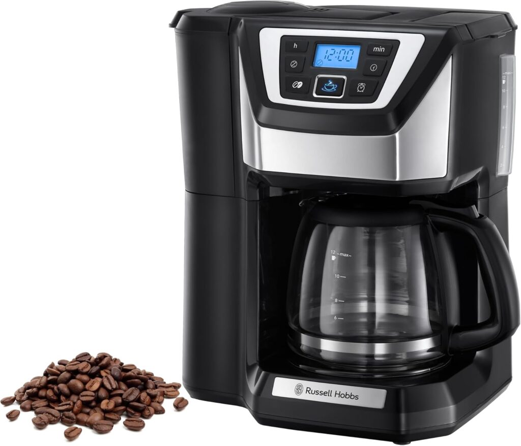 Russell Hobbs lance une cafetière programmable avec technologie WhirlTech pour une extraction optimale.