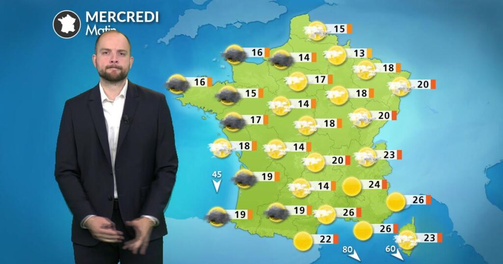 Météo : temps estival dans le sud-est avec risque maximal d’incendie.