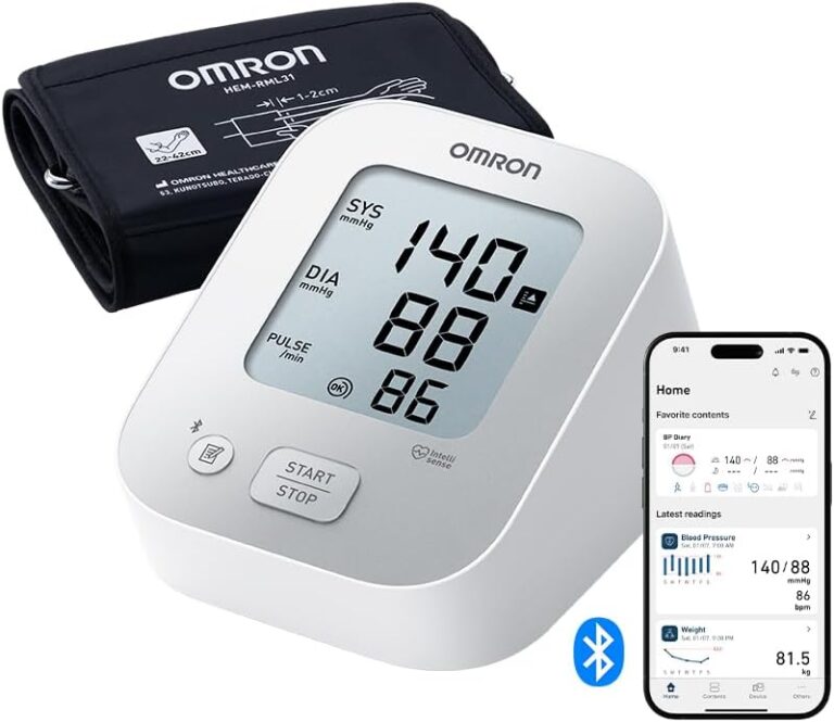 L’OMRON X2+ Connect : tensiomètre validé cliniquement avec détection de rythme cardiaque irrégulier.