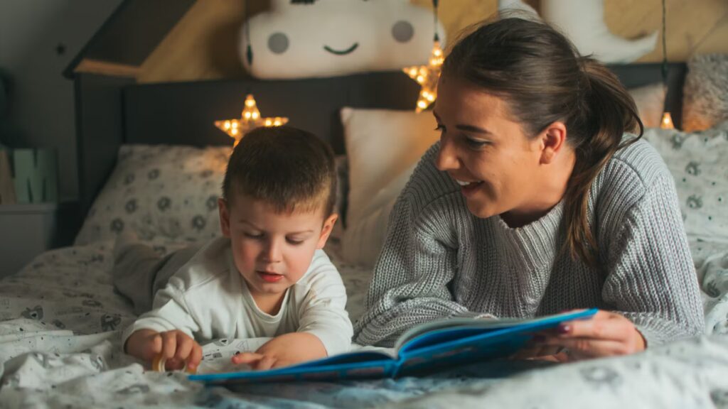 Livres jeunesse recommandés pour aider les enfants à s’endormir paisiblement.