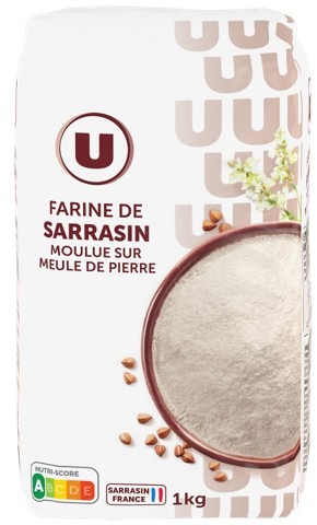 Rappel Consommateur – Détail Farine de sarrasin U paquet 1kg U