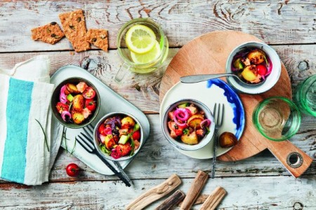 Salade de pommes de terre au saumon et concombre : une recette simple et rapide à préparer
