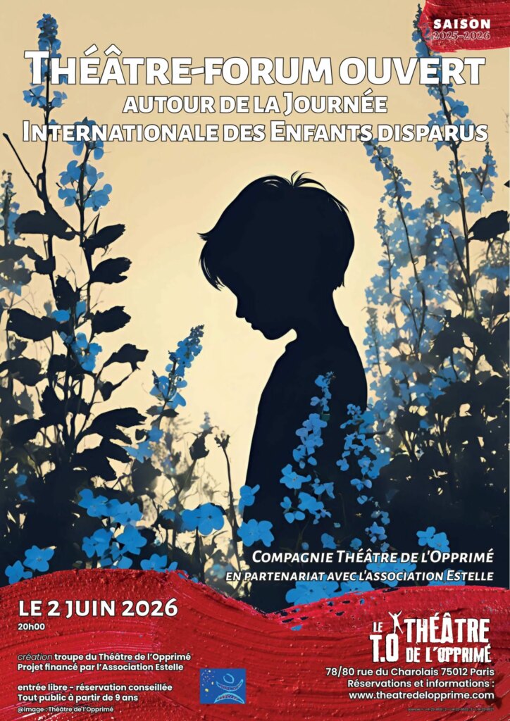 Théâtre-forum organisé par l’association Estelle pour prévenir les disparitions d’enfants en France