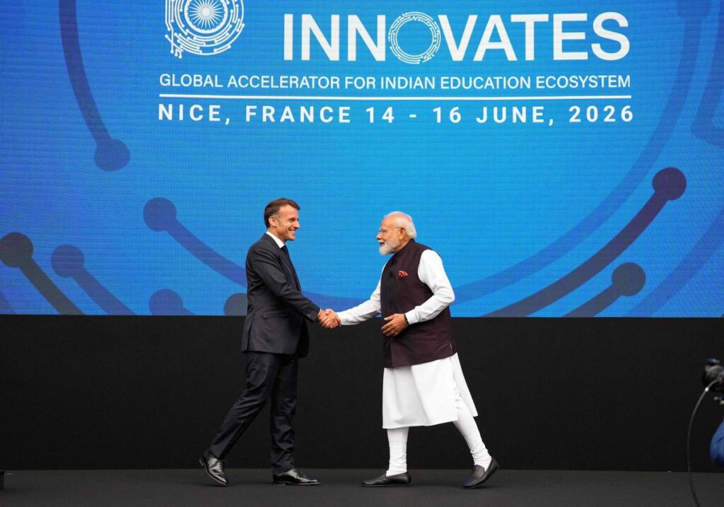 Emmanuel Macron et Narendra Modi renforcent le partenariat technologique avant le G7.