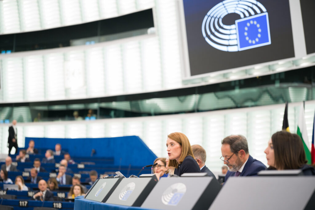 Session plénière de juin : Metsola présente des réformes procédurales au Parlement européen.