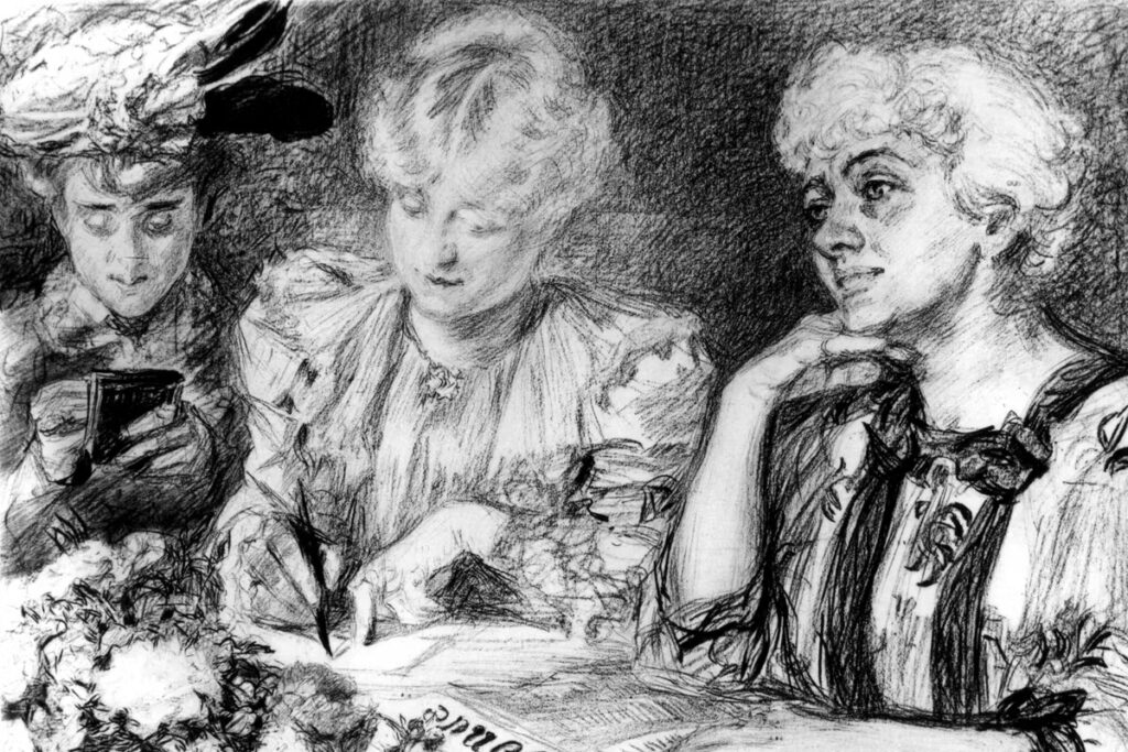 Marguerite Durand, actrice à la Comédie-Française, fonde le premier journal féministe.