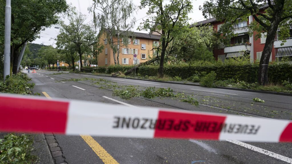 Un adolescent meurt écrasé par une branche lors d’une tempête à Zurich.