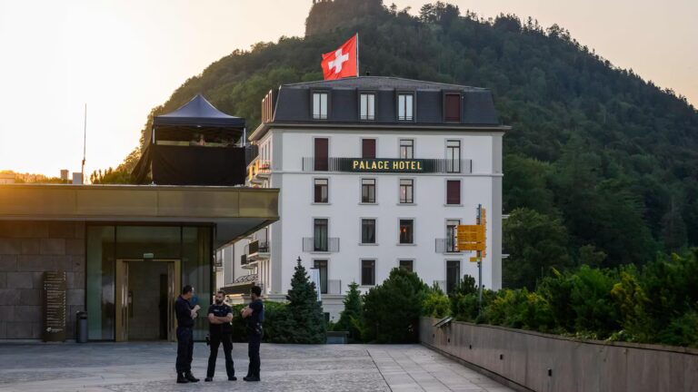 Bürgenstock : la Suisse intervient dans les négociations entre Trump et l’Iran