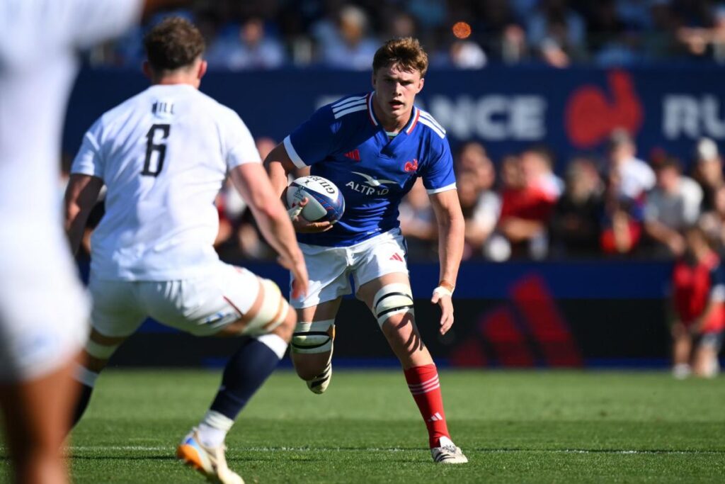 Gazzotti marque des points lors du match contre l’Angleterre A