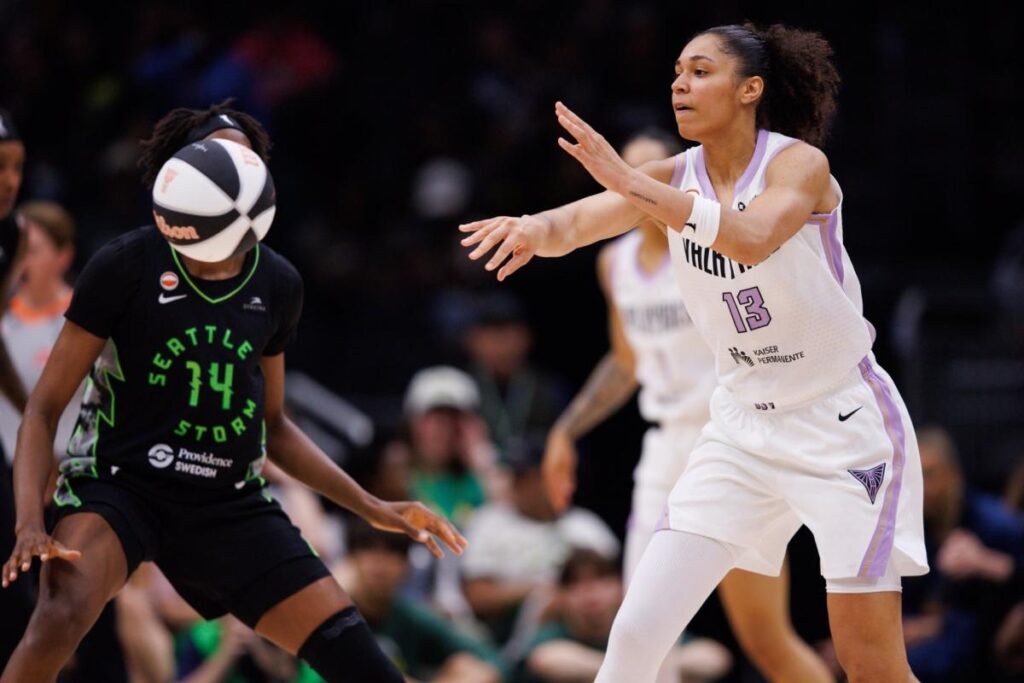 Janelle Salaün et Gabby Williams mènent les Golden State Valkyries à la victoire en WNBA