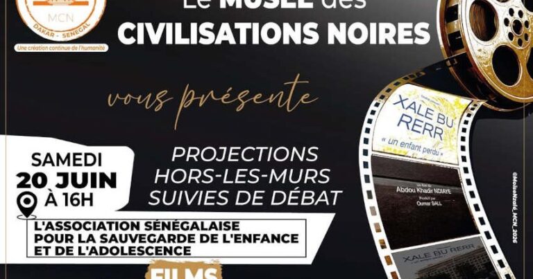 Projection-débat au Musée des Civilisations Noires : « Xalé Bu Rérr » examine les enjeux culturels actuels.