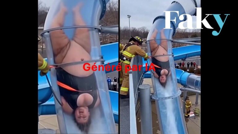 Une enquête révèle que l’histoire de la femme bloquée dans un tuyau de parc aquatique est fausse.