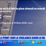 Vigilance canicule : 37,5°C à Carros et 26,3°C à Menton cette nuit.