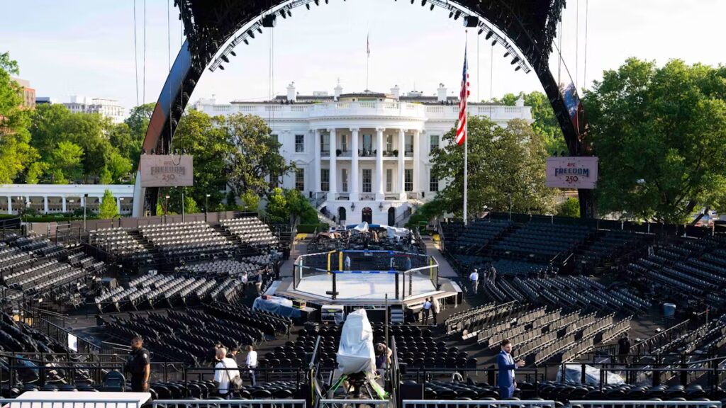 MMA à la Maison Blanche : « La Griffe » accueillera 4 500 invités pour célébrer Trump