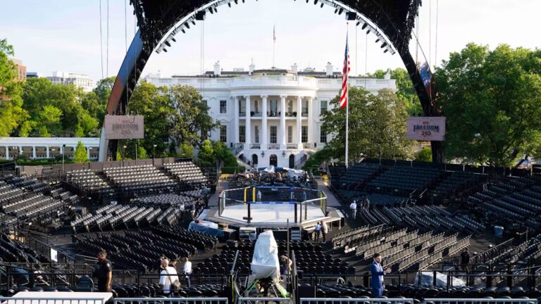 MMA à la Maison Blanche : « La Griffe » accueillera 4 500 invités pour célébrer Trump