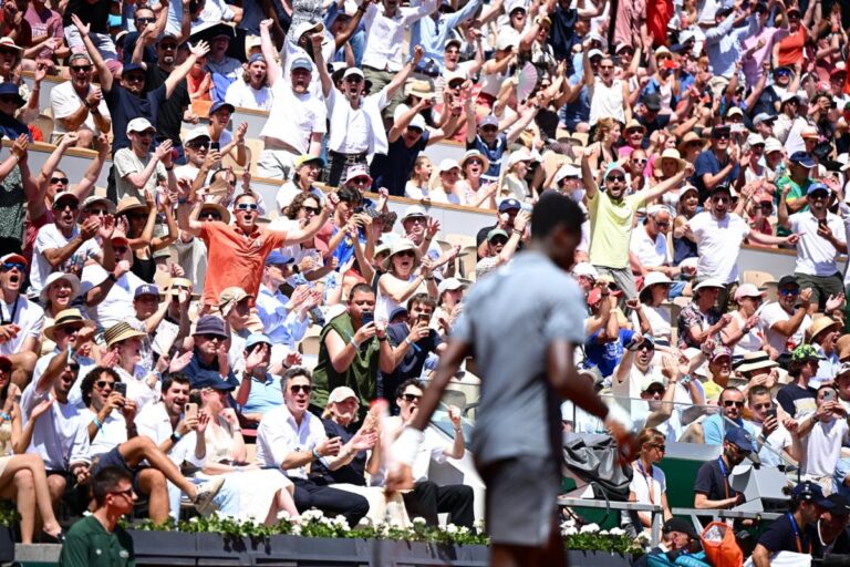 Record de spectateurs enregistré lors de l’édition de Roland-Garros en France.