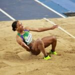 Thea LaFond réalise la meilleure performance mondiale de l&rsquo;année au triple saut à Zagreb.