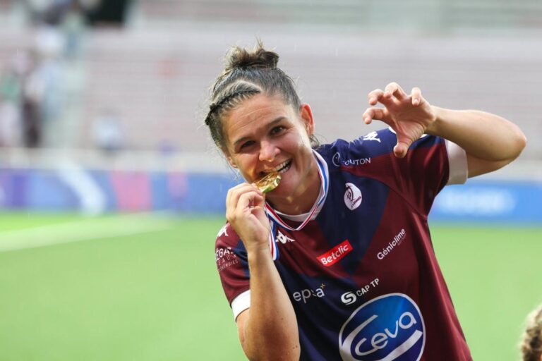 Agathe Gérin exprime sa satisfaction après le quatrième titre consécutif des Bordelaises