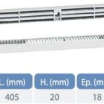 Anjos – Kit d&rsquo;admission d&rsquo;air réglable avec débits de 15, 22 et 30 m³/h, anti-moustique