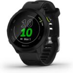 Garmin Forerunner 55 : montre GPS de course avec coach et cardio, 42 mm, noire