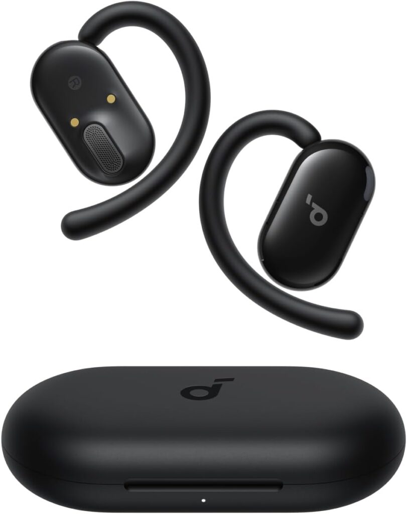 Soundcore V20i : écouteurs sans fil avec autonomie de 36 heures et connectivité multipoint.