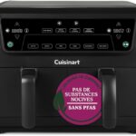 Cuisinart XXL 10.4L Air Fryer à Double Compartiments : Cuisson Sans Produits Chimiques