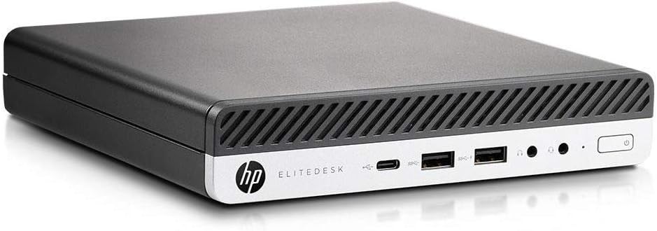 HP EliteDesk 800 G3 Mini PC : Intel i5, 512 Go SSD, 16 Go RAM pour les entreprises.