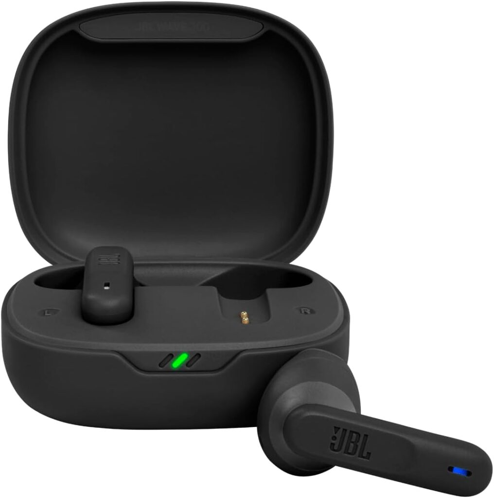 JBL Wave 300 TWS : écouteurs sans fil offrant jusqu’à 26 heures d’autonomie avec microphone intégré