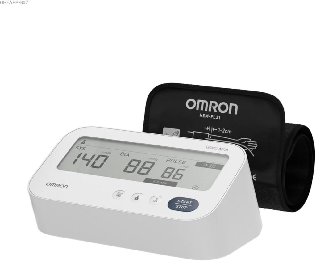 OMRON M3 Comfort : moniteur de tension artérielle avec détection de fibrillation auriculaire