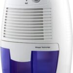 Déshumidificateur Pro Breeze Mini Compact 500ml : Solution contre l’humidité en cuisine et salle de bain.
