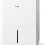 AEOCKY Max 25L/d : Déshumidificateur pour espaces jusqu’à 200m³, avec tuyau de drainage.