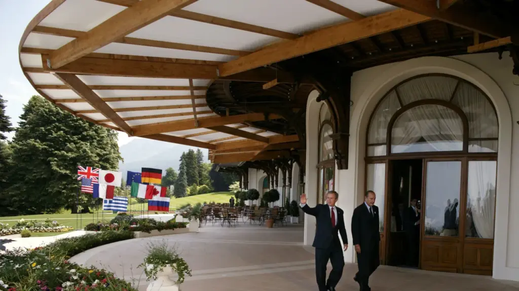 G7 : l’Hôtel Royal d’Evian accueille des leaders mondiaux pour des discussions économiques.