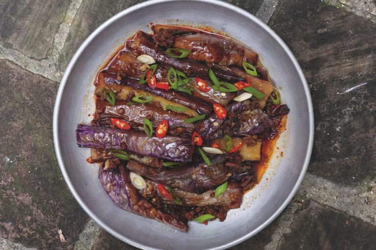 Aubergines sautées à l’ail : une recette populaire pour le Nouvel An lunaire en Asie