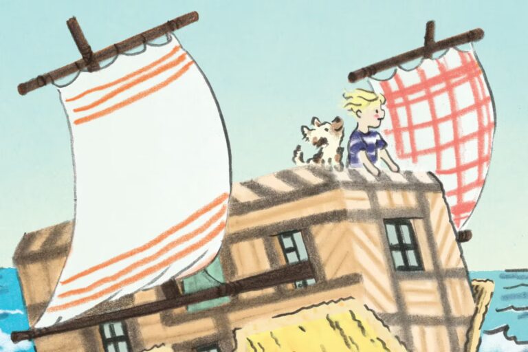 Alex Cousseau explore la fratrie dans ‘Ma maison à l’envers’, un roman d’aventure