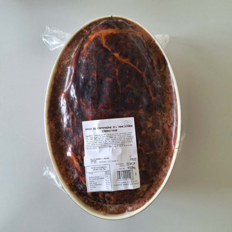 PATE DE CAMPAGNE A L'ANCIENNE