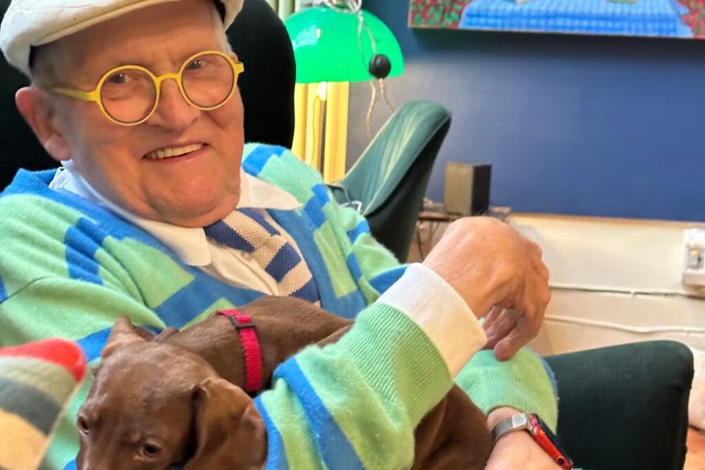 David Hockney déclare à Olivier Assayas : « Le monde est absurde à cause de nous »