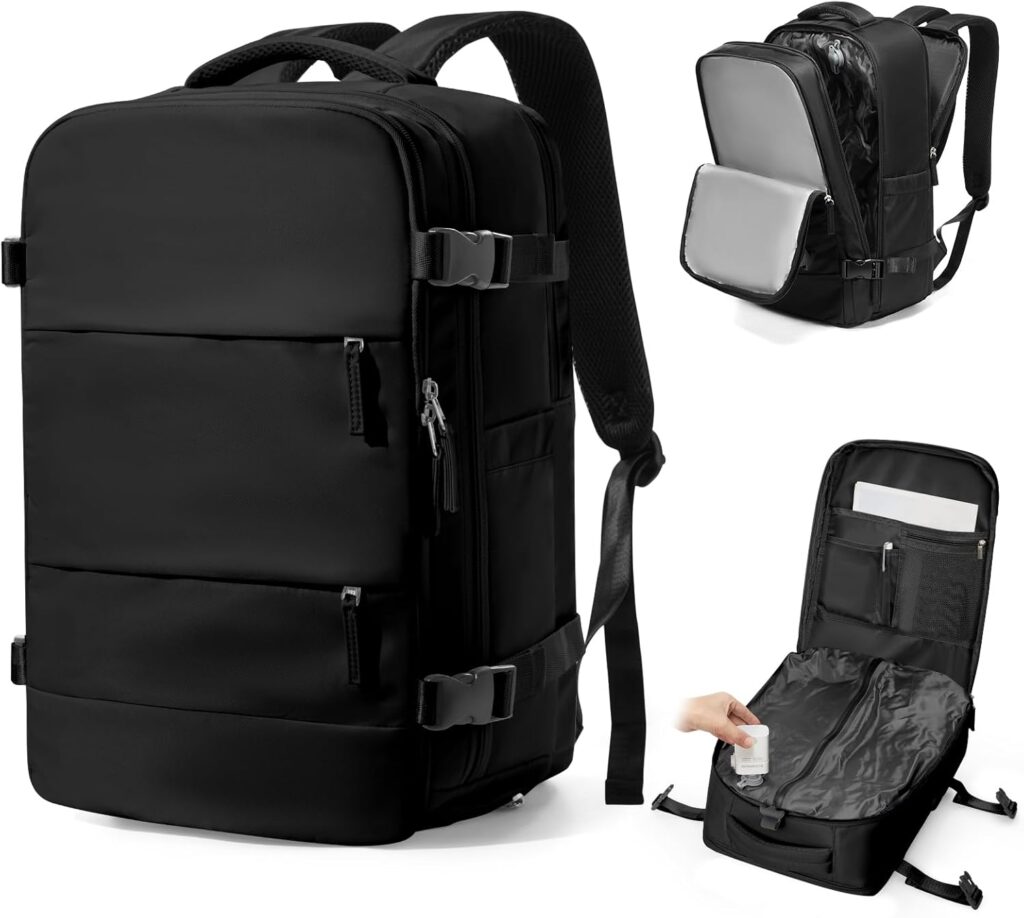 Sac à dos de voyage cabine sous vide compatible avec les normes Easyjet 45x36x20 cm