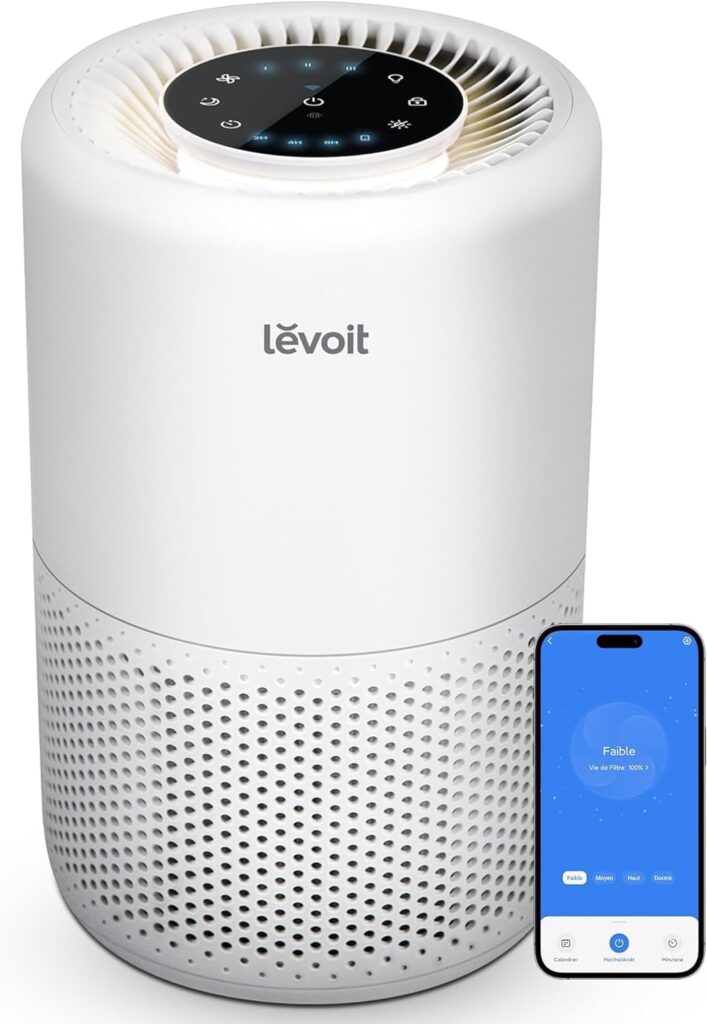 Purificateur d’air Levoit Core 200S : élimine 99,97 % des allergènes dans les espaces jusqu’à 35 m².