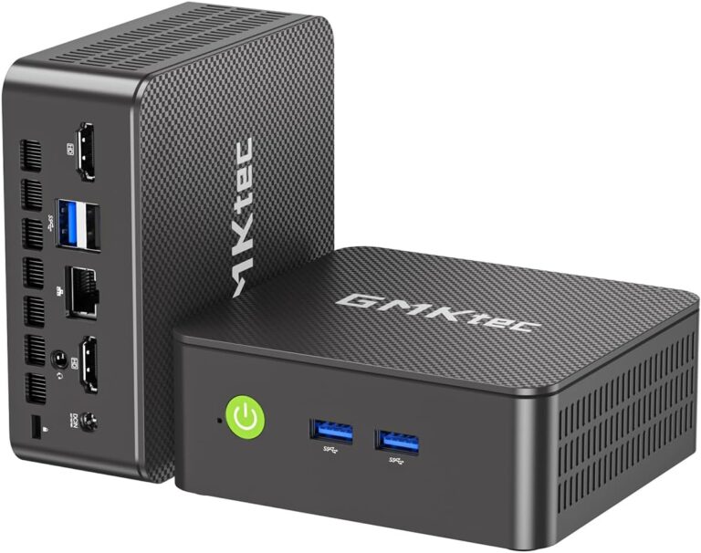 GMKtec présente le Mini PC Intel 12.Gen N95 avec Double HDMI et 256GB SSD