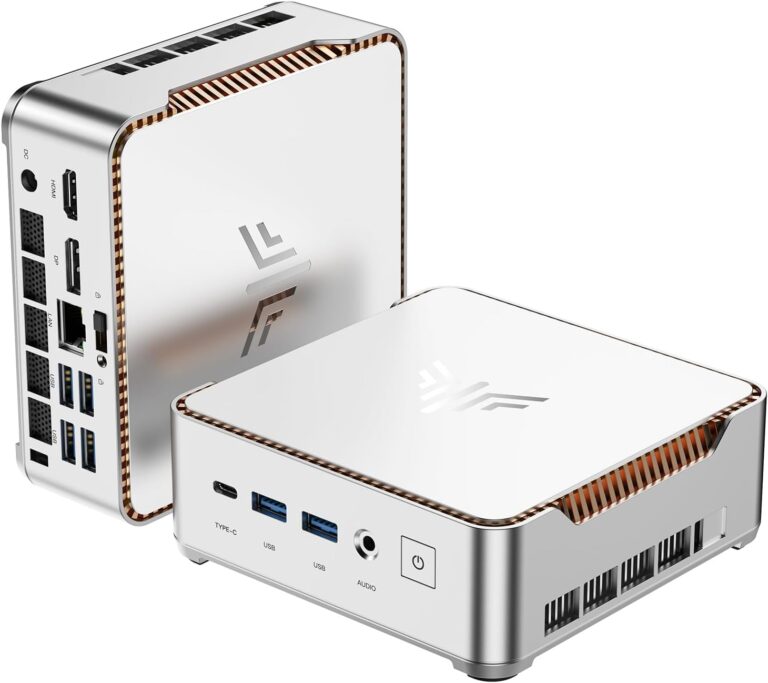 NiPoGi Pinova P2 Mini PC : AMD Ryzen 3300U, 16GB RAM, triple écran 4K pour bureaux et éducation