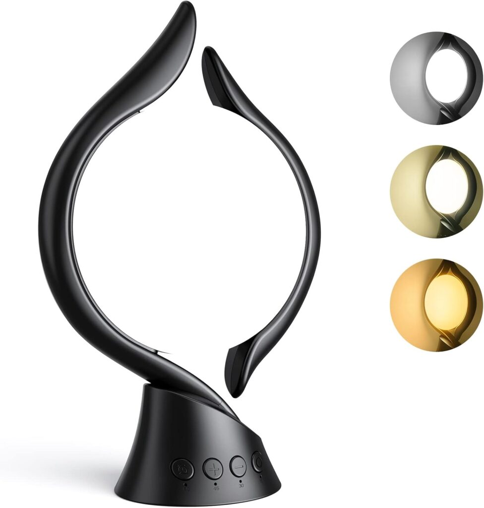 KICLBD 10000 Lux : lampe solaire UV gratuite avec 3 couleurs, 4 minuteurs et 5 intensités