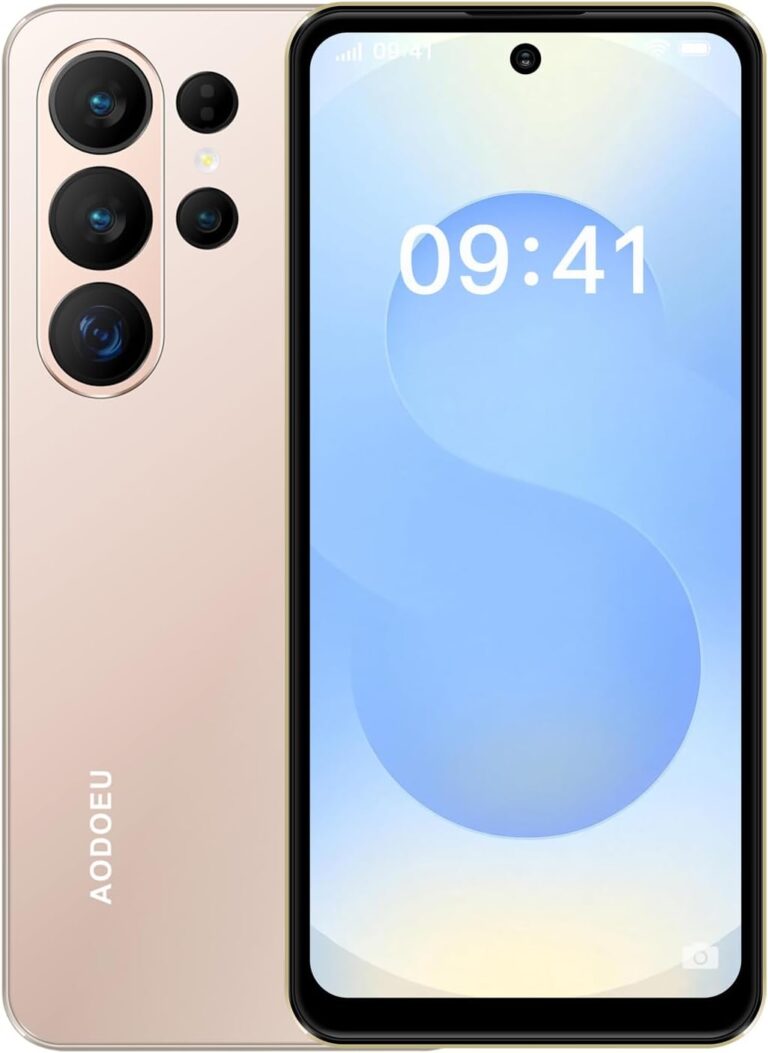 AODOEU lance un smartphone Android 14 à 6,56″ avec une batterie de 6285mAh et double SIM.